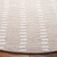 thumbnail image 3 of Safavieh Abstract Madrid Striped Geometric Area Rug, Beige/Ivory, 3' x 3' Round, 3 of 10
