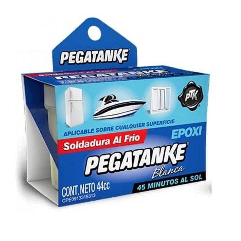 Pegatanke Epoxy Super Glue Transparent Kit - Cold Welding Pega Tanke G –  Mega Mar USA
