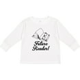 thumbnail image 3 of Inktastic Future Reader Book Gift Boys or Girls Long Sleeve Toddler T-Shirt, 3 of 5