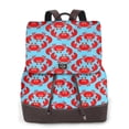 thumbnail image 1 of Fotbe Cartoon Crabs Mochila Bolso con Estampado para Mujer, Mochila Antirrobo de Nylon Impermeable, Bolsa Ligera de Hombro, 1 of 4