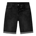 thumbnail image 5 of LONKITO Mens Jean Shorts Outdoor Work Casual Denim Shorts with Pockets for 2026 Summer Clothes Size S, 5 of 8