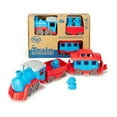 thumbnail image 3 of Green Toys 3-Piece Blue/Red Train with Bear Conductors, 3 of 5