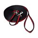 thumbnail image 1 of Cuerda de plomo para caballos, rienda práctica para cuerda, cuerda para cuerda, fijación rápida del cabestro Rojo y negro, 1 of 8