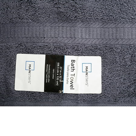 Mainstays Bath Towel Navy