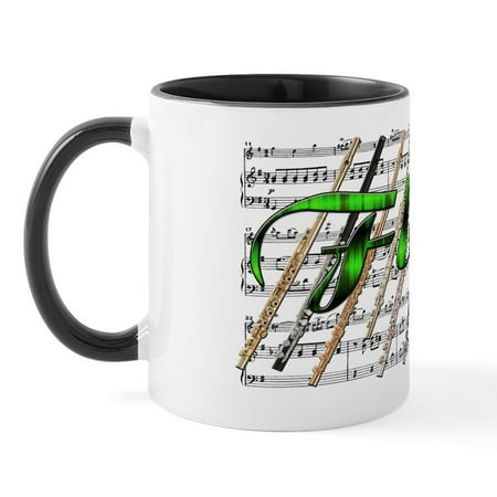 

CafePress - Flute Mug - 11 oz Ceramic Mug - Novelty Coffee Tea Cup
