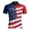 *1-Navy, variant on Men's American Flag Short Sleeve Cycling Jersey,Full Zip Quick Dry Breathable Bike Shirt For Men,Blue,S-5XL