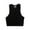 Black, variant on DuoJiaJ Womens Summer Casual Fashion Sleeveless Short Cropped Navel Tank Top Women Workout Tank Tops Black S