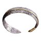 thumbnail image 2 of 4xPulsera De Plumas Aleación Abierta Regalo Para Hombres Mujeres Pulsera De Hoja Boho Ajustable, 2 of 8