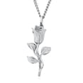 thumbnail image 2 of Collar Rosa Plata Cruze Hipoalergénico Resistente Al Agua CRUZE Rosa Plata, 2 of 4
