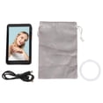 thumbnail image 2 of Magnetic Phone Vlog Selfie Screen, 3.97 In HD Portable Back Camera Monitor, External Rear Selfie View Display Screen for Vlogging LiveStream, 2 of 7