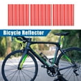 thumbnail image 2 of Unique Bargains 36 Pcs Bicycle Reflector Reflective Version Durable ABS Night Visibility Cycling for Bike, Mountain Bike, Wheels, Wheelchair Red, 2 of 6