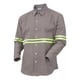 thumbnail image 2 of Camisola Trabajo Industrial Gabardina Con Cinta Reflejante, 2 of 3