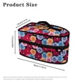 thumbnail image 6 of HELLHERO Capybara Flower Pattern Travel Irons Carrying Case 11.8x6.69x5.5 Inches Dustproof for Handheld Steams Iron(Bag Only), 6 of 6
