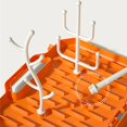thumbnail image 4 of Tendedero plegable desmontable portátil para biberones Hugo Naranja, 4 of 10