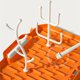 thumbnail image 5 of Escurridor de portabiberones plegable extraíble de viaje para pequeños lavable ahorro de espacio Material seguro Naranja Sunnimix Tendedero, 5 of 8