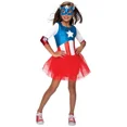 thumbnail image 4 of Disfraz de superhéroe de American Girl para niñas, disfraz de Supergirl para Halloween, Purim, cosplay, 4 of 5