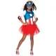 thumbnail image 4 of Disfraz de superhéroe de American Girl para niñas, disfraz de Supergirl para Halloween, Purim, cosplay, 4 of 5