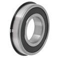 thumbnail image 1 of Unique Bargains 6208NR2RS Roulements à Billes Rainures Profondes 40x80x18mm P4 Double Joint en Caoutchouc Roulements Lubrifiés 1 Pce Roue de Scooter Planche à Roulettes Universelle Ton Argent Noir, 1 of 6