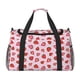 thumbnail image 1 of Disketp Hand Drawn Strawberry Bolsa de Viaje Tipo Duffle, Bolso de Mano para Fin de Semana para Mujer, Bolsa de Gimnasio Ligera para Hombre, Esencial para Viajes, 1 of 7