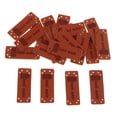 thumbnail image 2 of 20 Unids Pack Etiquetas de Cuero DIY Coser Ropa Parches Artesanales BLESIY Etiquetas de etiqueta hechas a mano, 2 of 7