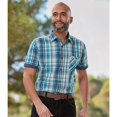 thumbnail image 4 of Atlas For Men Mens Checked Shirt, 4 of 5