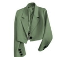 thumbnail image 2 of 50% Off Clearance Women's Blazers & Suit Jackets Women's Spring And Autumn Short Student All Small Suit, 2 of 5
