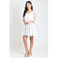 thumbnail image 5 of Vestido detalle calado /Juvenil, 8515 (Blanco) blanco EG, 5 of 5