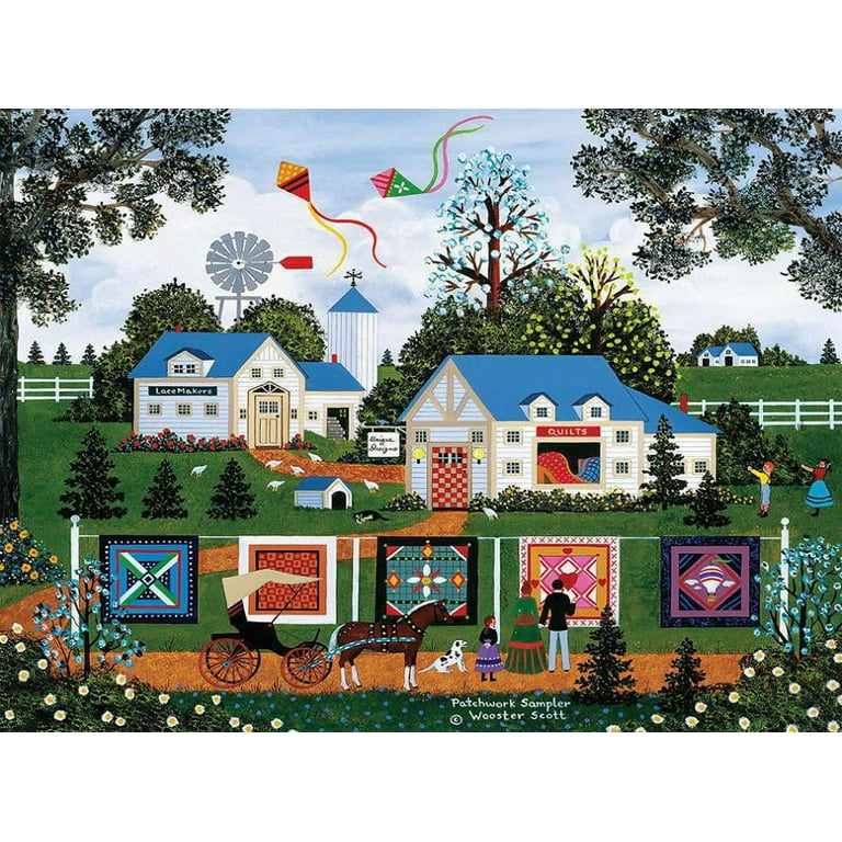 jane wooster scott ジェーン1000ピース　ジクソーパズル Amazon.com: Ceaco - Jane Wooster Scott - Joyful Perfection