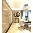 thumbnail image 1 of Art Mural en Métal Duo Cercles, 1 of 2
