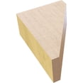 thumbnail image 6 of 2"W x 4"D x 6"H Classic Concord Rough Cedar Woodgrain TimberThane Corbel, Primed Tan, 6 of 6