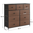 thumbnail image 3 of Mueble Cajonera para Recamara 9 Cajones, 3 of 7
