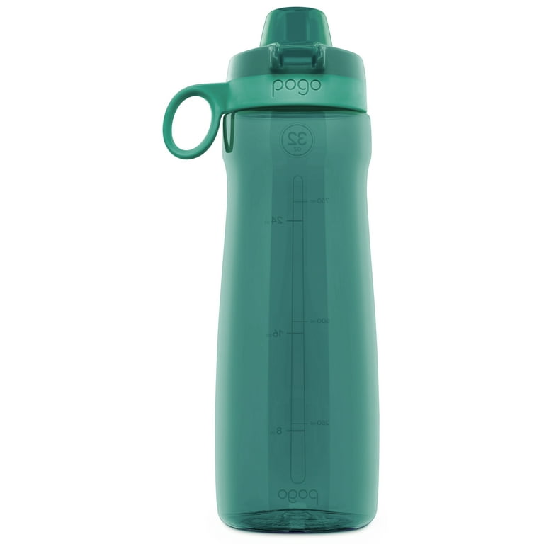 Pogo Plastic Water Bottle with Chug Lid and Carry Handle, Reusable, BPA  Free, Dishwasher Safe, Perfe…See more Pogo Plastic Water Bottle with Chug  Lid