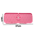 thumbnail image 2 of Silicone Faucet Handle Drip Catcher Tray，Kitchen Guard Silicone Faucet Sink Splash Guard, Sink Faucet Mat, 2 of 5
