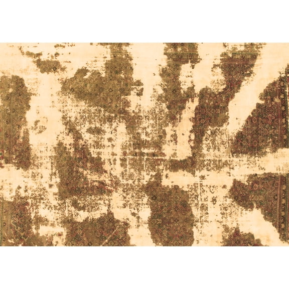Ahgly Company Indoor Rectangle Abstract Brown Modern Area Rugs, 5' x 8'