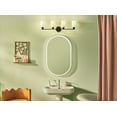 thumbnail image 7 of Kichler 55227NI Gioe 4 Light 32" Wide Vanity Light - Nickel, 7 of 7