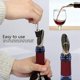 thumbnail image 5 of Abridor de vino multifuncional de 4 piezas, tapón de botella de vino, juego de accesorios para vino, abridor de vino, para Bar Kitc, 5 of 5