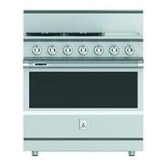 Hestan Krd364gd-Ng Krd Series 36" Wide 5.8 Cu. Ft. Free Standing Dual Fuel Natural Gas