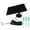Black, variant on HannLk 5W Solars Charging Device For Garden Light Security Cameras Low Power Appliances ABS