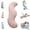 Pink, variant on Pea Pod Body Pillow for Side Sleeper with Cooling Body,Soft Ergonomic Side Sleeper Body Pillows for Adults, Full Body Support Pillow