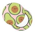 thumbnail image 2 of Daiia Cute Avocado Stool Covers Round,Round Bar Stool Covers Waterproof Bar Chair Covers Washable Stool Cushion Slipcover for 12-14 Inch Chair-12 inch, 2 of 7