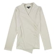 thumbnail image 1 of Alfani Blusa cruzada sólida para mujer, blanco roto, pequeña, 1 of 2