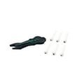 thumbnail image 2 of Yuarrent 6 uds Pin puente de guitarra H01 pieza de repuesto piezas de instrumentos accesorios de decoración de larga duración Navidad Acción Accesorios para instrumentos musicales, 2 of 6