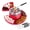Red, variant on FOHERE Smores Maker Tabletop Indoor, Flameless Electric Marshmallow Roaster with 4 Detachable Trays & 4 Roasting Forks, Movie Night Supplies & Housewarming Gift, Green