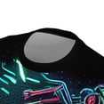 thumbnail image 7 of 1970's Retro Neon Lights Classic Motorcycle - AOP T-Shirt (S-3XL), 7 of 7