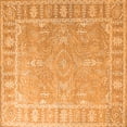 thumbnail image 1 of Ahgly Company Indoor Square Oriental Orange Industrial Area Rugs, 3' Square, 1 of 4