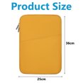 thumbnail image 4 of Bolso del ordenador portátil del cuero de la PU, maletín que lleva del bolso de la cubierta protectora a prueba de golpes durable del ordenador, 4 of 5