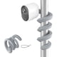 thumbnail image 2 of Estante para cámara con soporte para monitor de bebé compatible con la mayoría de los otros monitores para bebés, soporte universal para cámara de bebé, se fija a estantes de cuna o muebles Zhivalor 221238-3, 2 of 8