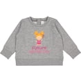 thumbnail image 2 of Inktastic Future Lacrosse Star Girl Baby Sweatshirt, 2 of 4
