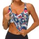thumbnail image 3 of Balery cool rock Skull Sujetadores deportivos con espalda cruzada para mujer, acolchados, sin costuras, de alto impacto, ideales para yoga, gimnasio, entrenamiento y fitness.-Small, 3 of 8