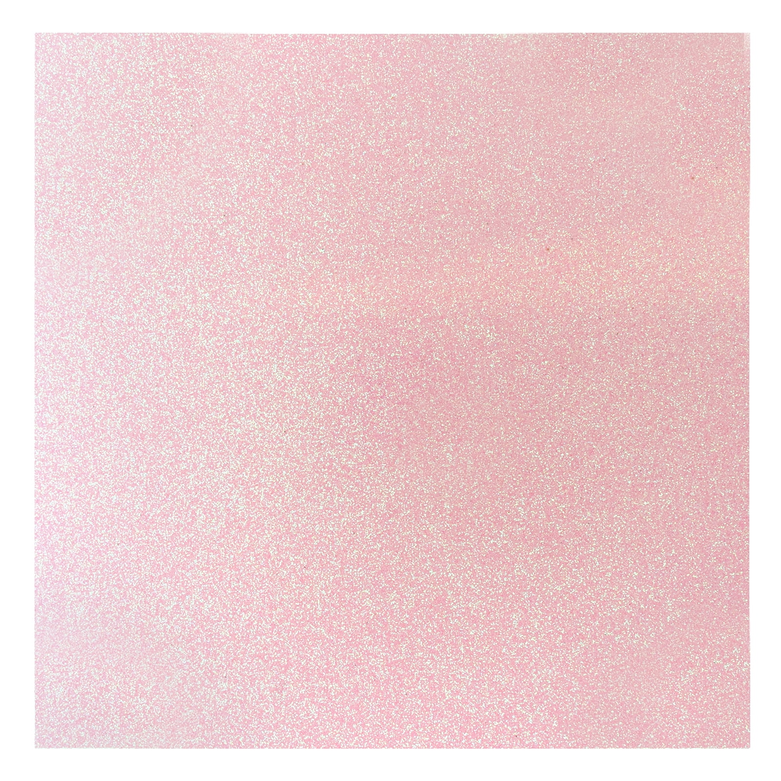 Recollections Light Pink Fine Glitter Paper, 12" x 12", 30 Pack